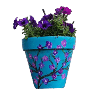 Hand Painted Vase